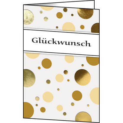 Artikelbild 3 für SIGEL Glückwunschkarten Golden Bubble DS106 DIN A6, 10 St., Artikelnummer 146512