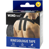 Artikelbild 1 für WUNDmed® Tape Kinesiologie 04-038 schwarz 5,0 cm x 5,0 m, 1 St., Artikelnummer 470678