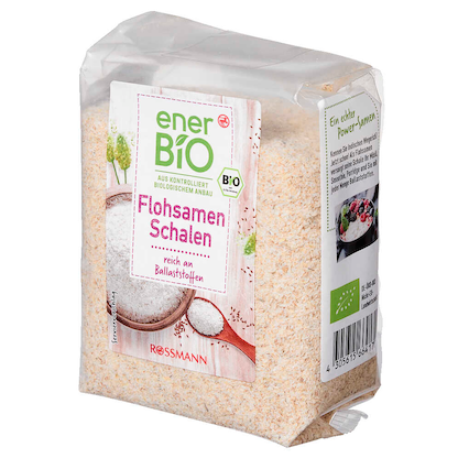 Artikelbild 4 für enerBiO Bio Flohsamenschalen 200,0 g, 1 St., Artikelnummer 511202