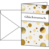 Artikelbild 1 für SIGEL Glückwunschkarten Golden Bubble DS106 DIN A6, 10 St., Artikelnummer 146512
