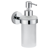 Artikelbild 1 für tesa Seifenspender SMOOZ 40323-00000-00 satiniertes Glas Metall, verchromt 200,0 ml, 1 St., Artikelnummer 597551