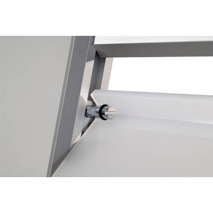 Artikelbild 5 für update displays Prospektständer Rapid silber DIN A4 2 Fächer 26,5 x 35,0 x 100,0 cm, 1 St., Artikelnummer 216956