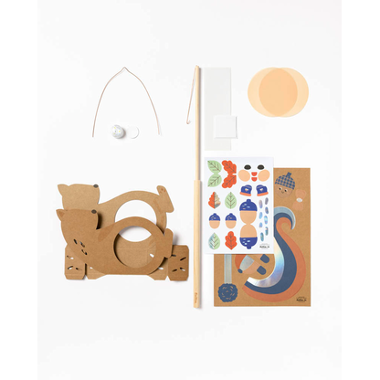 Artikelbild 2 für folia Bastelset SQUIRREL braun, Artikelnummer 692869