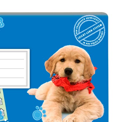 Artikelbild 8 für herlitz Schreiblernheft Hund Lineatur 0 liniert DIN A5 quer ohne Rand, 16 Blatt, 1 St., Artikelnummer 801177