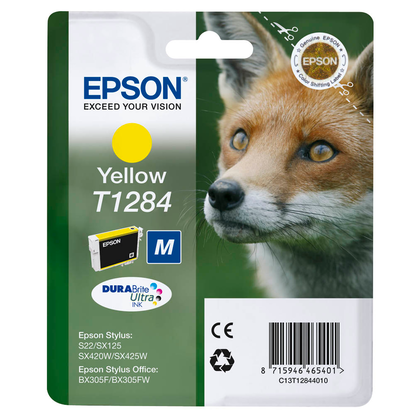 Artikelbild für EPSON T1284M (Fuchs) gelb Druckerpatrone, Artikelnummer 545434