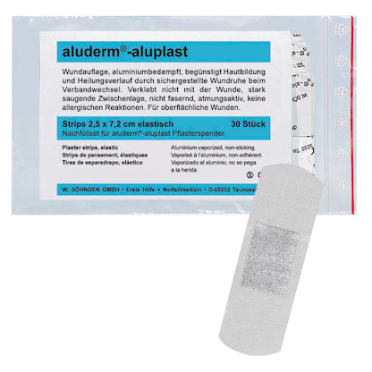 Artikelbild für SÖHNGEN Pflaster 1009912 weiß 2,5 x 7,2 cm, 30 St., Artikelnummer 528026