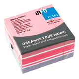 Artikelbild 1 für inFO Cube Haftnotizen 5654-69 farbsortiert, 1 St., Artikelnummer 893507