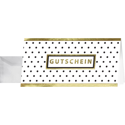 Artikelbild 3 für SIGEL Gutscheine Golden Glimmer DS100 DIN lang, 10 St., Artikelnummer 143071