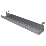 Artikelbild 1 für viasit System4 Kabelwanne 87,0 - 147,0 cm silber, Artikelnummer 385924