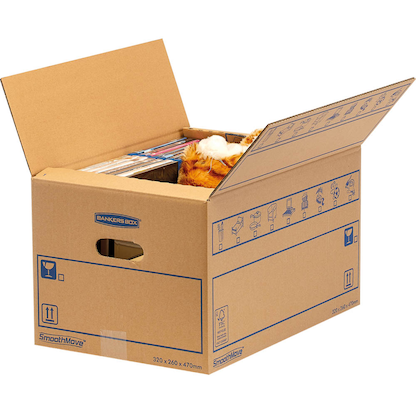 Artikelbild für Bankers Box Umzugskartons SmoothMove Standard 47,5 x 32,5 x 27,0 cm, 10 St., Artikelnummer 538979