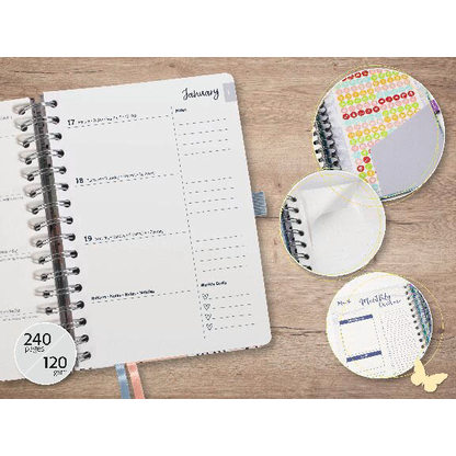 Artikelbild 11 für SIGEL Buchkalender Jolie 2026 Glamorous Leave, 1 St., Artikelnummer 568549