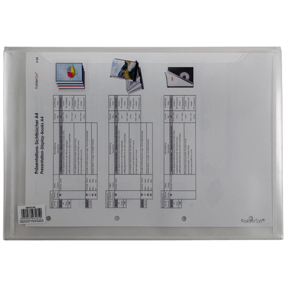 Artikelbild für FolderSys Dokumententasche DIN A4 transparent glatt 0,20 mm, 1 St., Artikelnummer 372799
