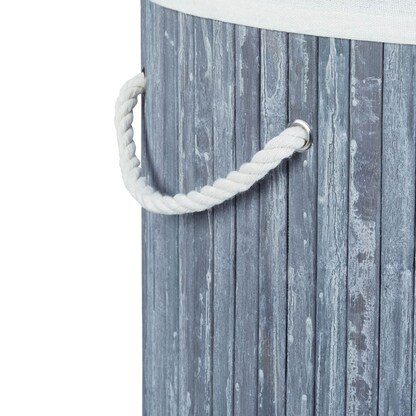 Artikelbild 6 für relaxdays Wäschekorb grau, 1 St., Artikelnummer 393344