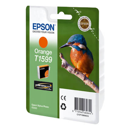 Artikelbild 2 für EPSON T1599 (Eisvogel) orange Druckerpatrone, Artikelnummer 839662