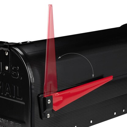 Artikelbild 7 für relaxdays Zeitungsrolle US Mail 10028065_46 schwarz mit Zeitungsfach, Artikelnummer 521553