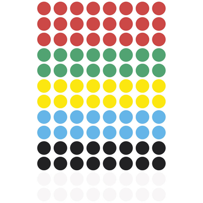 Artikelbild 2 für AVERY Zweckform Klebepunkte 3090 farbsortiert Ø 8,0 mm, 416 St., Artikelnummer 816001
