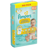 Artikelbild 1 für Pampers® Windeln premium protection™ BIG PACK Gr. 3 (6-10 kg) für Babys und Kleinkinder, 64 St., Artikelnummer 585186