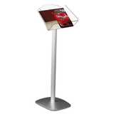 Artikelbild 1 für update displays Prospektständer silber DIN A4 25,0 x 33,0 x 97,0 cm, 1 St., Artikelnummer 217139