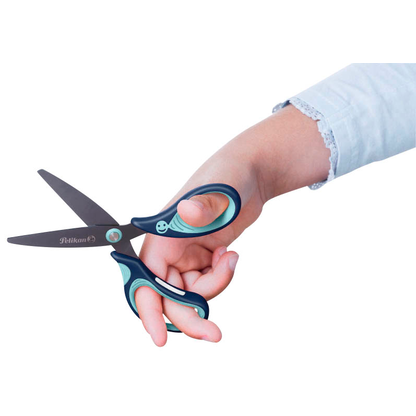 Artikelbild 2 für Pelikan Kinderschere griffix® blau-hellblau 14,0 cm, Artikelnummer 368757