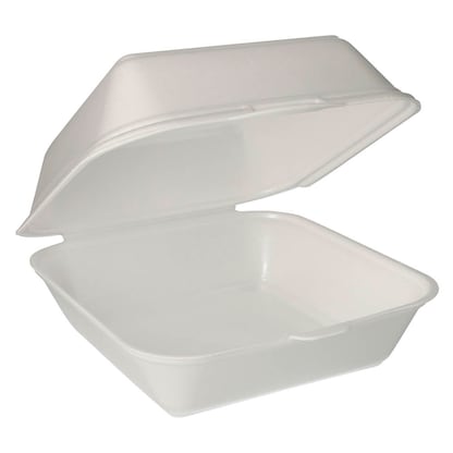 Artikelbild 2 für STARPAK Burger-Boxen weiß 20,0 x 20,0 cm, 100 St., Artikelnummer 466593