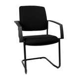 Artikelbild 1 für Topstar Besucherstühle BtoB 20 BB300A G20 schwarz Stoff, 2 St., Artikelnummer 635122