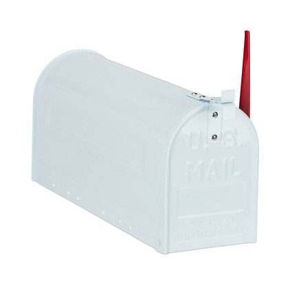 Artikelbild 5 für relaxdays Zeitungsrolle US Mail 10028065_49 weiß mit Zeitungsfach, Artikelnummer 521033