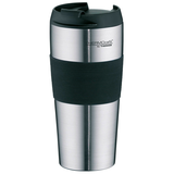 Artikelbild 1 für THERMOcafé by THERMOS Isolierbecher PRO schwarz, silber 400,0 ml, 1 St., Artikelnummer 482402