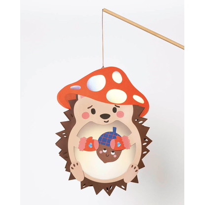 Artikelbild 3 für folia Bastelset HEDGEHOG braun, Artikelnummer 692877