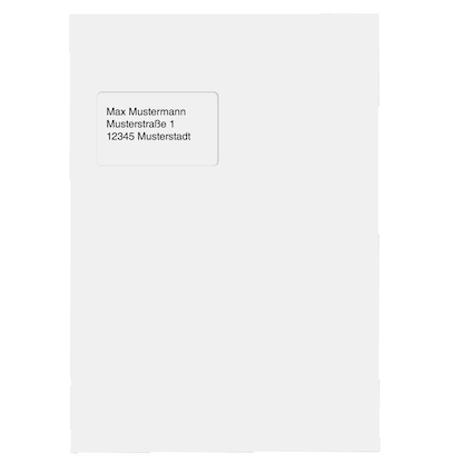 Artikelbild 3 für dots Versandtaschen DIN C4 mit Fenster weiß 100 St., Artikelnummer 118232