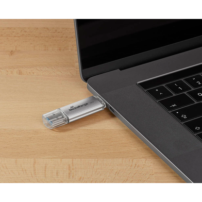 Artikelbild 2 für MediaRange USB-Stick silber 128 GB, 1 St., Artikelnummer 881783