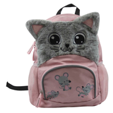 Artikelbild 1 für DONAU Kindergartenrucksack Katze Kunstfaser rosa, Artikelnummer 694251