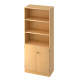 Artikelbild 1 für HAMMERBACHER Regalschrank Haziender, V6770/3/3/SG ahorn 80,0 x 42,0 x 200,4 cm, 1 St., Artikelnummer 630552