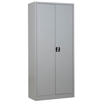 Artikelbild 2 für Gürkan Stahlschränke 109079 lichtgrau 4 Fachböden 92,0/80,0 x 42,0/38,0 x 195,0/180,0 cm, aufgebaut, 2 St., Artikelnummer 561410