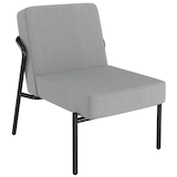 Artikelbild 1 für medso powered by PAPERFLOW Sessel MEDSO S grau schwarz Stoff 58,0 x 74,3 x 38,0 cm, 1 St., Artikelnummer 521912