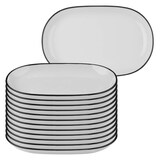 Artikelbild 1 für ID Fine Teller Modest Black Magnus grau Ø 23,0 cm, 12 St., Artikelnummer 633972