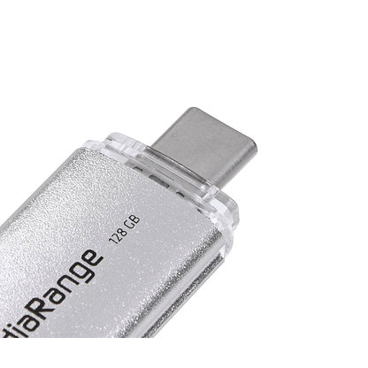 Artikelbild 5 für MediaRange USB-Stick silber 128 GB, 1 St., Artikelnummer 881783