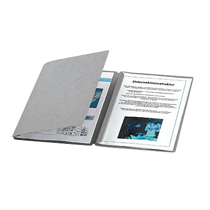 Artikelbild 2 für PAGNA Bewerbungsmappe Sprint DIN A4 grau, 1 St., Artikelnummer 546796