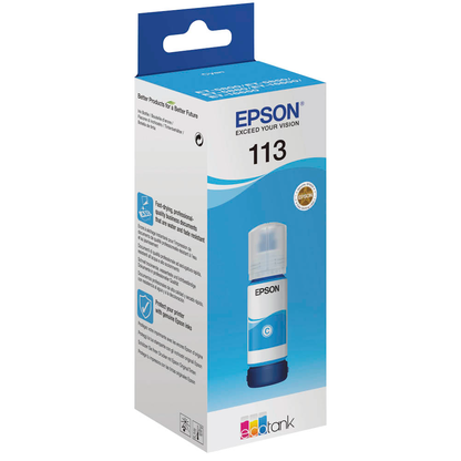 Artikelbild 2 für EPSON 113/T06B2 cyan Tintenflasche, Artikelnummer 125662