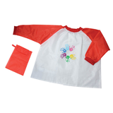 Artikelbild 1 für DONAU unisex Kinder Malschürze rot Einheitsgröße 1 St., Artikelnummer 694016