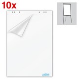 Artikelbild 1 für office discount Flipchart-Papier blanko 67,5 x 98,0 cm, 20 Blatt, 10 Blöcke, Artikelnummer 748053