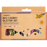 Artikelbild 1 für folia Bio Glitter grob Starlight-Set Glitzer farbsortiert, 1 Pack, Artikelnummer 285886