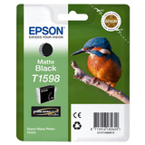 Artikelbild 1 für EPSON T1598 (Eisvogel) matt schwarz Druckerpatrone, Artikelnummer 839654