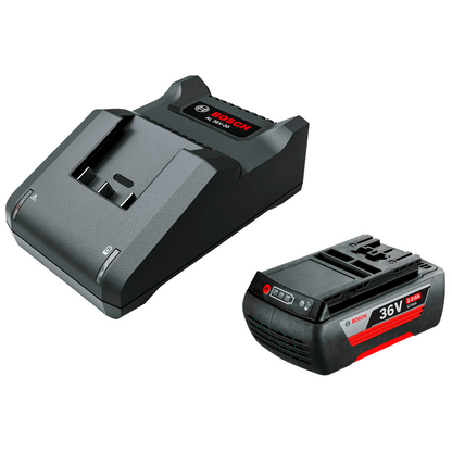 Artikelbild für BOSCH Home & Garden Werkzeugakkus mit Ladegerät Starter-Set 36V Li-Ion 2,0 Ah, Artikelnummer 507958
