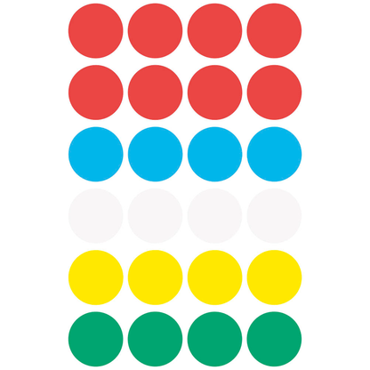 Artikelbild 3 für AVERY Zweckform Klebepunkte 3089 farbsortiert Ø 18,0 mm, 96 St., Artikelnummer 895868