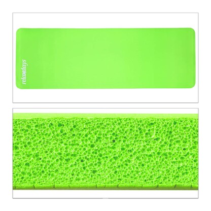 Artikelbild für relaxdays Yogamatte grün 60,0 x 180,0 x 1,0 cm, Artikelnummer 442453