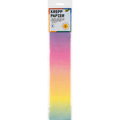Artikelbild für folia Krepppapier in Lagen farbsortiert 32 g/qm 1 St., Artikelnummer 286389