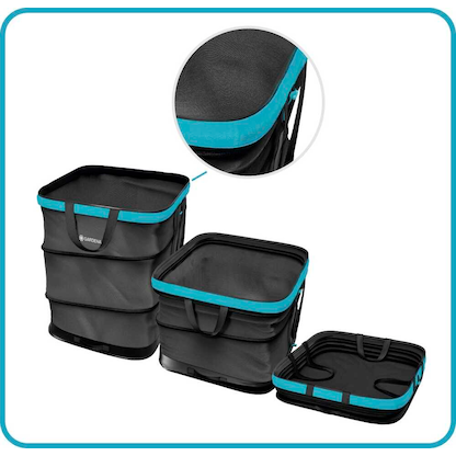 Artikelbild 9 für GARDENA Gartenabfallsack PopUp Gr. M 130,0 l grau, 1 St., Artikelnummer 786568