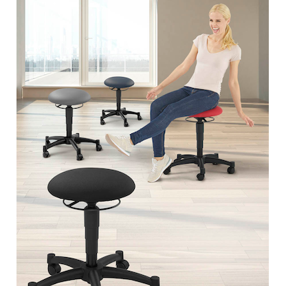 Artikelbild 2 für Topstar Hocker Body Balance 10 BAL10T20 schwarz, 1 St., Artikelnummer 898262
