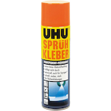 Artikelbild 1 für UHU permanent + transparent Sprühkleber 500,0 ml, 1 St., Artikelnummer 604583
