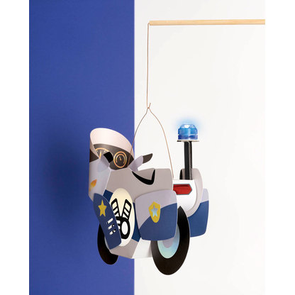 Artikelbild 5 für folia Bastelset POLICE blau, weiß, Artikelnummer 692721